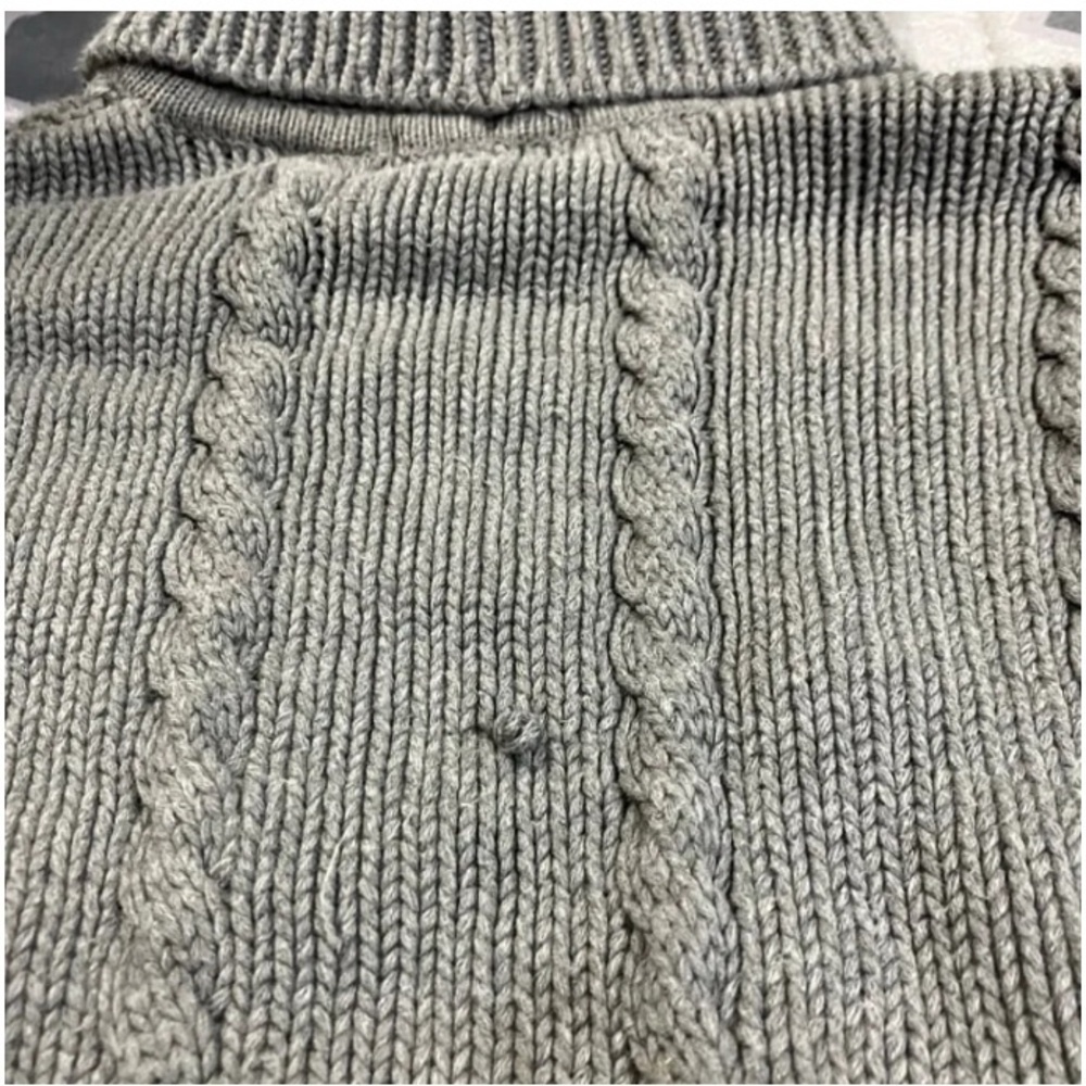 Scott Olive Green Turtleneck Sweater - Picture 8 of 8